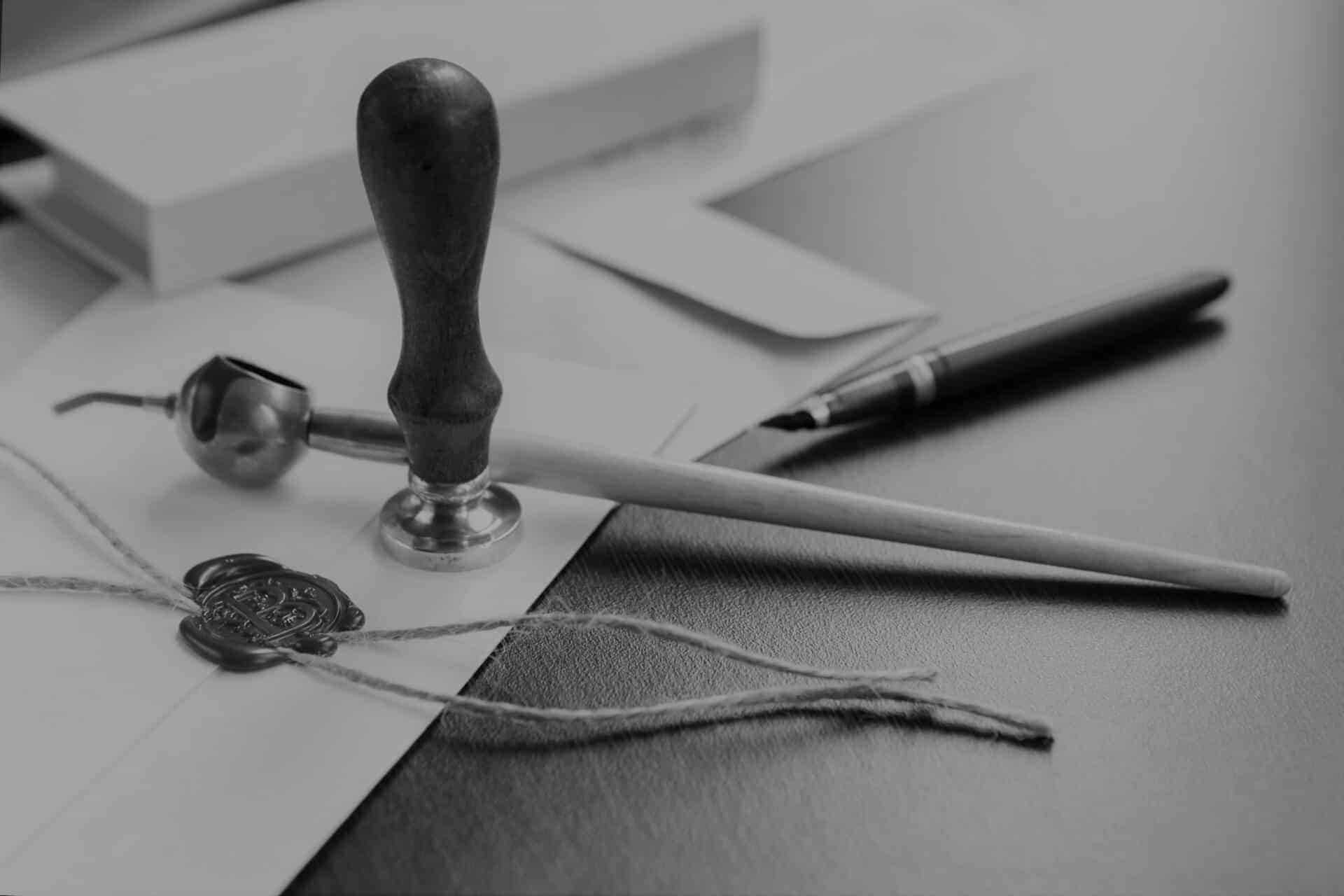 Lawyer Or Attorney At Notary Public Office. Notary Public Lawyer
